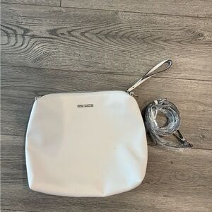 Steve Madden Cream Cross Body or Wristlet